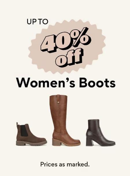 Up to 40% Off Women's Boots