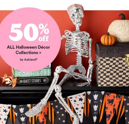 50% Off All Halloween Décor