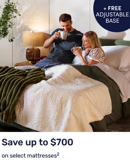Save Up to $700 on Select Mattresses