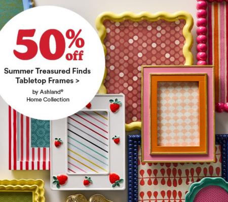 50% Off Summer Treasured Finds Tabletop Frames