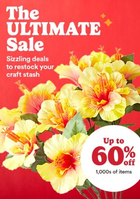 Up to 60% Off 1,000s of Items