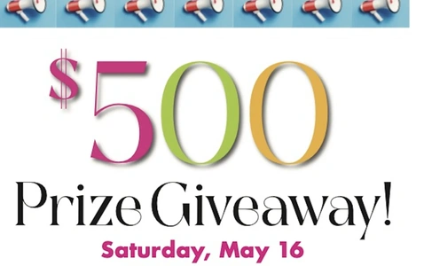 $500 Prize Giveaway thumbnail