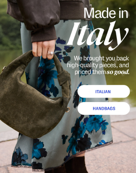 Made in Italy Handbags