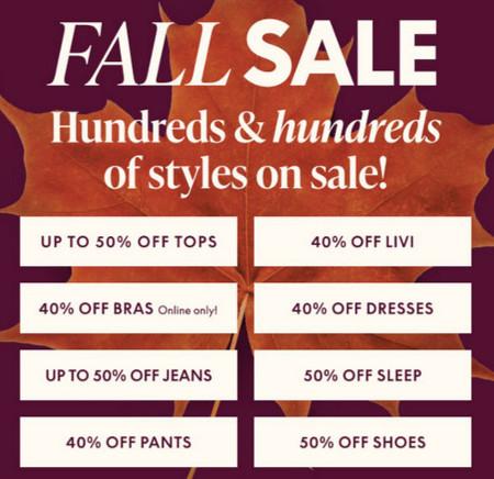 Fall Sale