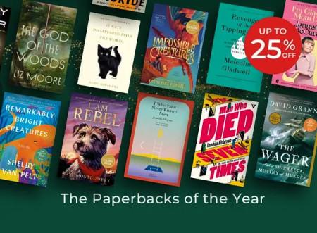 The Paperbacks of the Year Up to 25% off