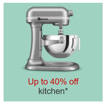 Up to 40% Off Kitchen