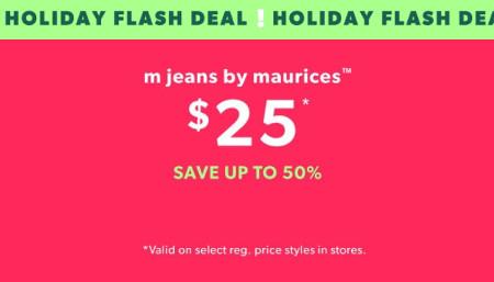 m jeans by maurices $25