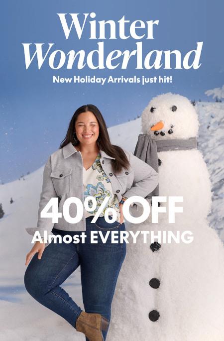 40% off Almost Everything