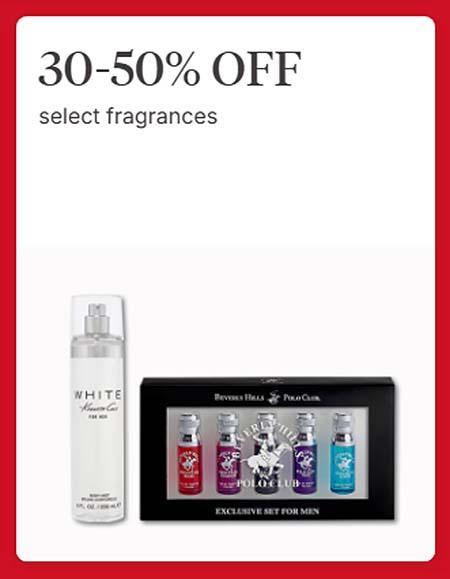 30-50% Off Select Fragrances