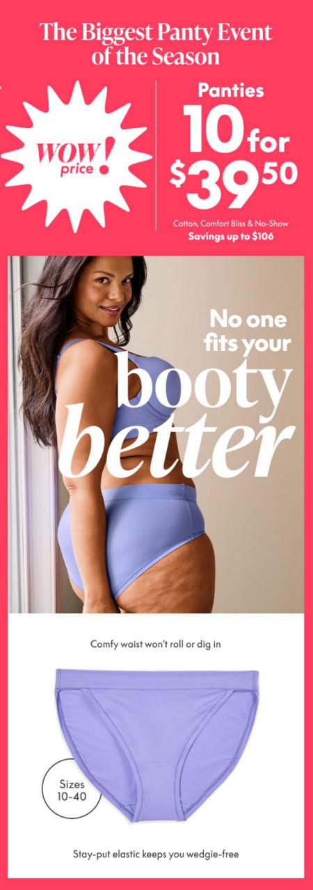 Panties 10 for $39.50
