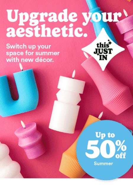 Up to 50% Off Summer