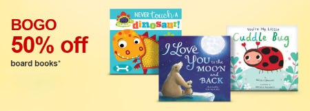 BOGO 50% Off Board Book