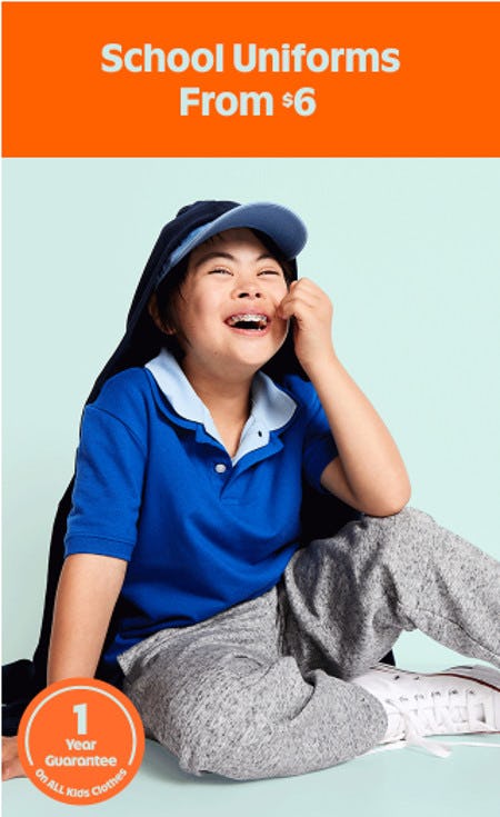 School Uniforms From $6