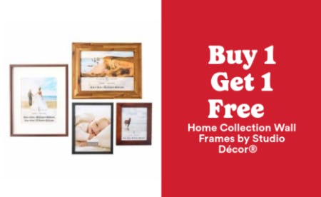 Buy 1, Get 1 Free Home Collection Wall Frames by Studio Décor