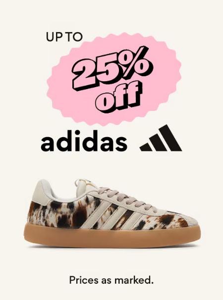 Up to 25% Off Adidas