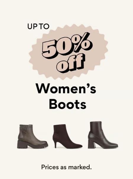 Up to 50% Off Women's Boots