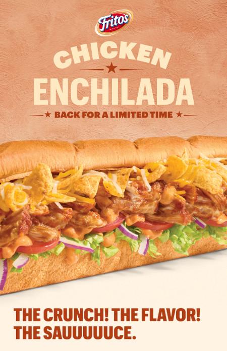 The Footlong Fritos Chicken Enchilada Is Back for a Limited Time