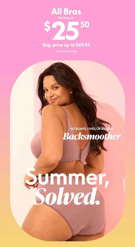 All Bras Starting at $25.50