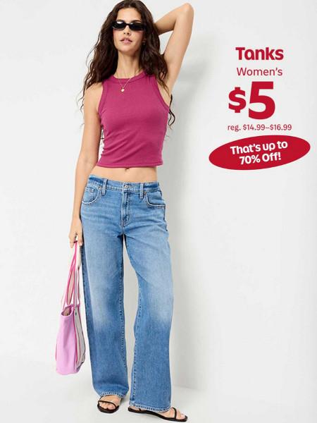 $5 Tanks for Women