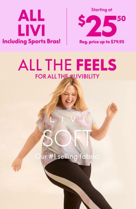 All LIVI Starting at $25.50