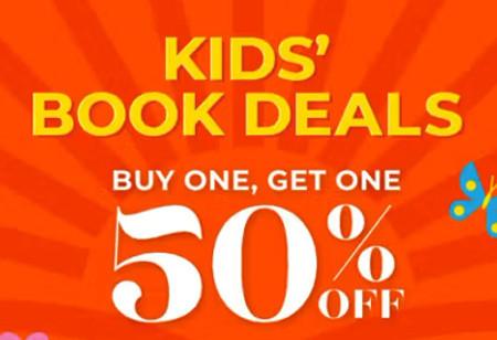 Kids's Book Deals Buy One, Get One 50% off