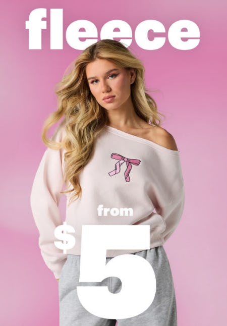 Fleece From $5