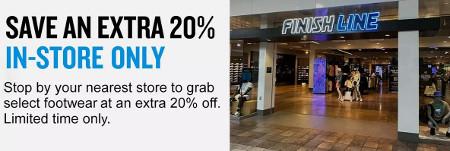 Save an Extra 20% off In-Store