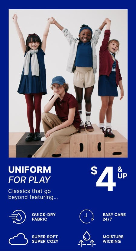 Uniform $4 and Up