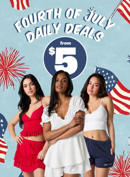 Fourth of July Daily Deals From $5