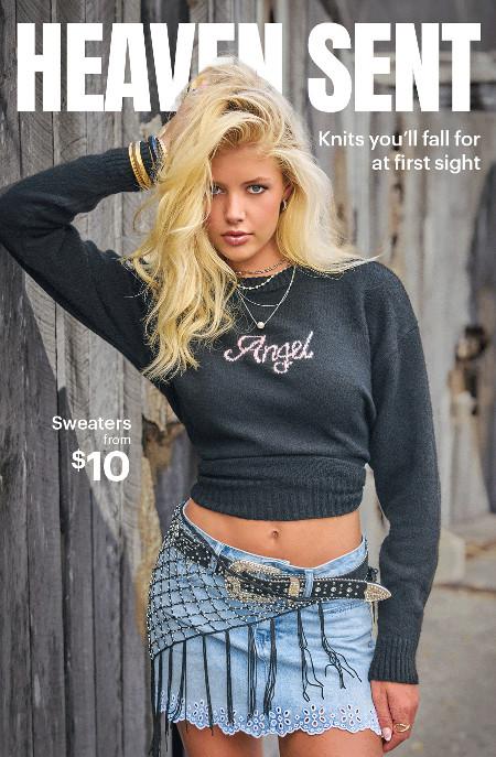 Sweaters From $10
