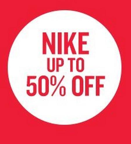 Nike Up to 50% off