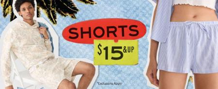$15 & Up Shorts