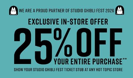 25% Off Your Entire Purchase
