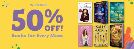 50% Off Books For Every Mom
