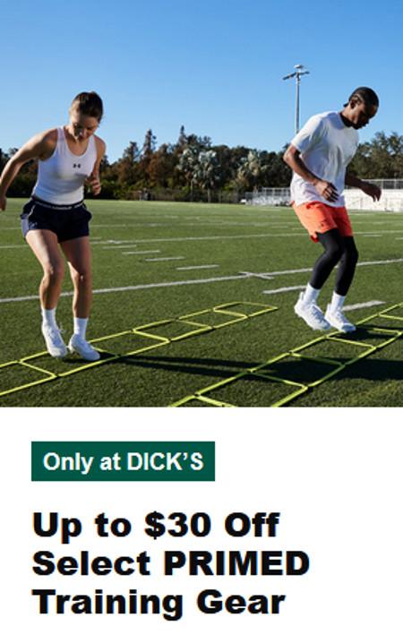 Up to $30 Off Select PRIMED Training Gear