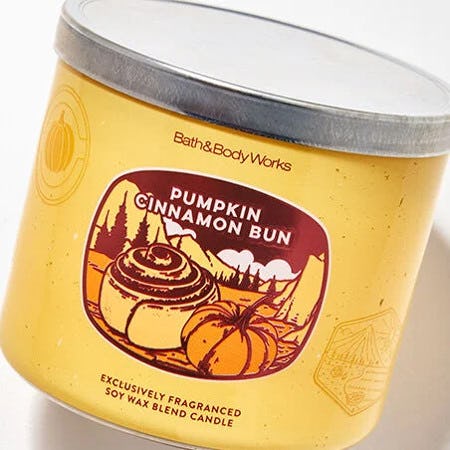 3-Wick Candles $14.95