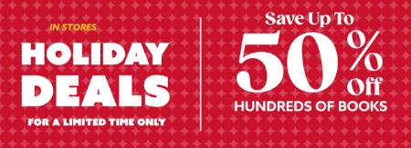 Holiday Deals Save Up to 50% Off