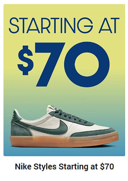 Nike Styles Starting at $70