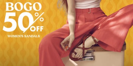 BOGO 50% Off Women's Sandals