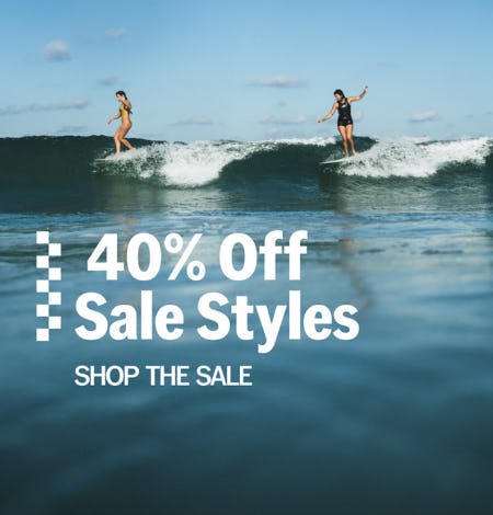 40% Off Sale Styles