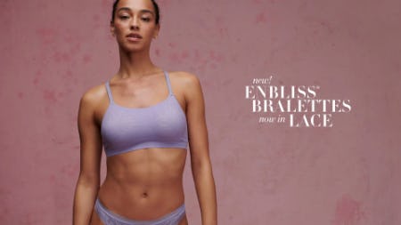 New: Enbliss Bralettes Now in Lace