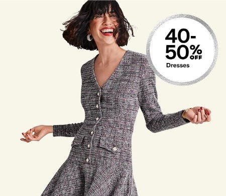 40-50% off Dresses