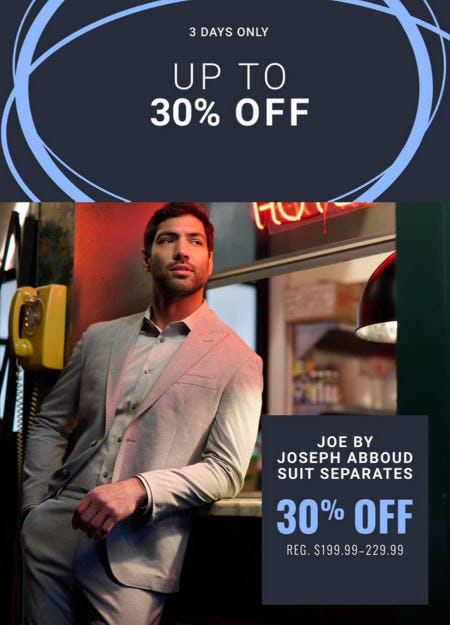 Up to 30% off Everything