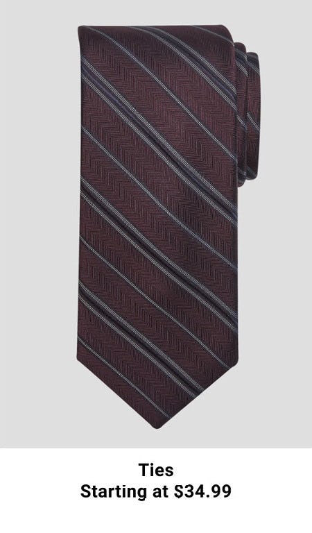 Ties Starting at $34.99