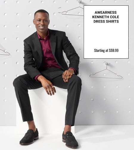 AWEARNESS Kenneth Cole Dress Shirts $59.99