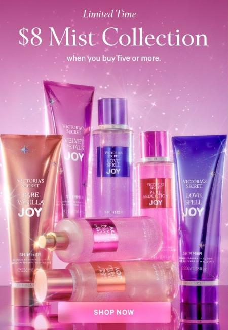 $8 Mist Collection When You Buy Five or More