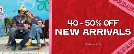 40-50% Off New Arrivals