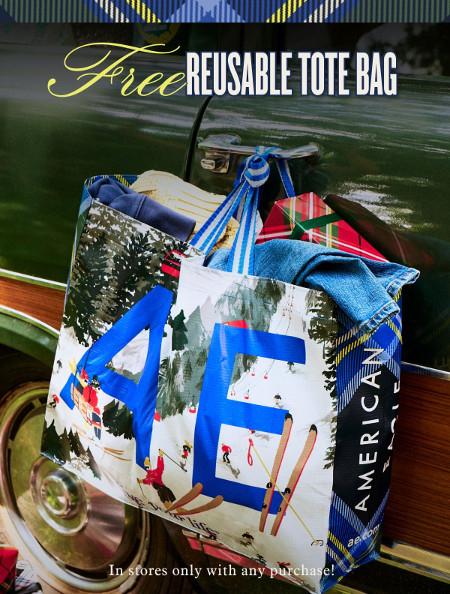 Free Reusable Tote Bag