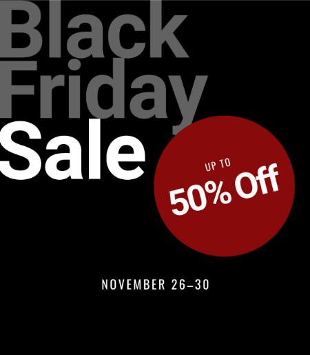 Black Friday Sale Up to 50% Off