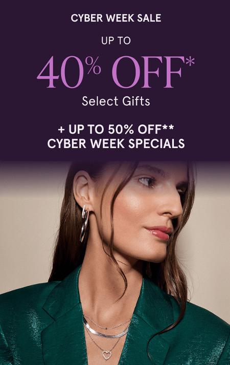 Cyber Week Sale: Up to 40% off Select Gifts